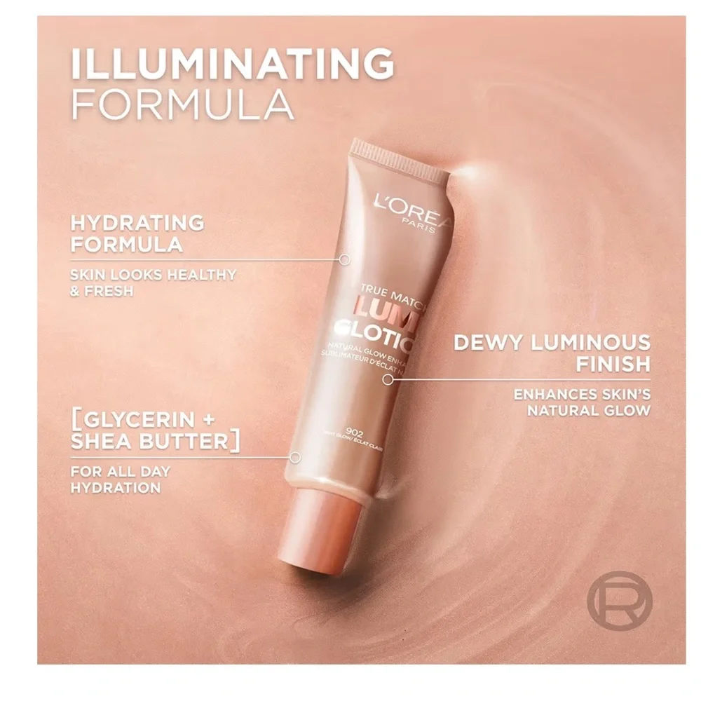 🆕 L'Oreal Lumi Glotion All-in-One Glow 905 Rich - Picture 5 of 12